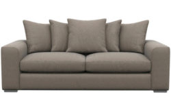 Florentine Large Fabric Sofa - Dark Grey